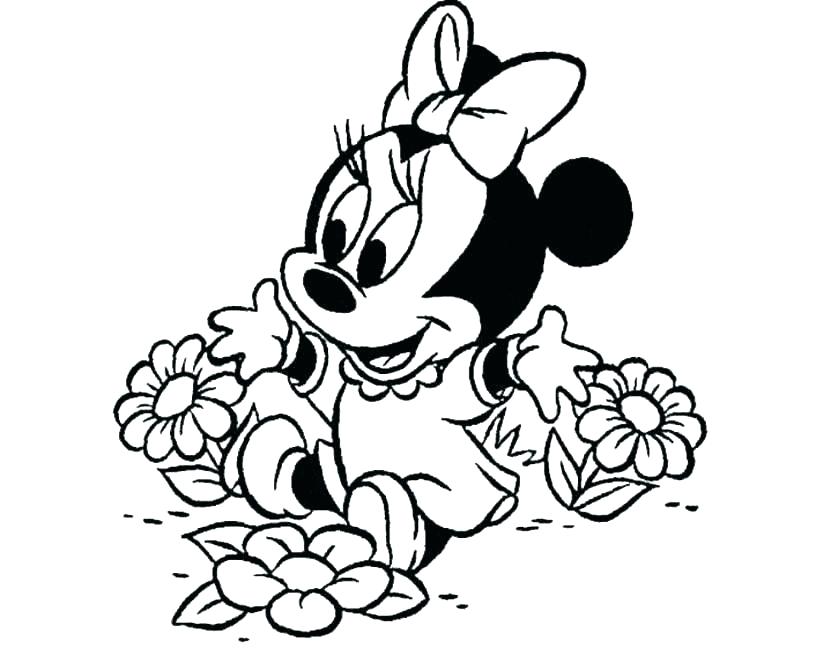 839x663 Mickey Mouse Face Outline Clip Art Library Minnie Tattoo Ears Template