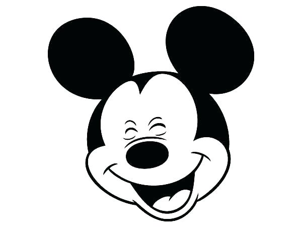 Mickey Mouse Outline Drawing | Free download on ClipArtMag