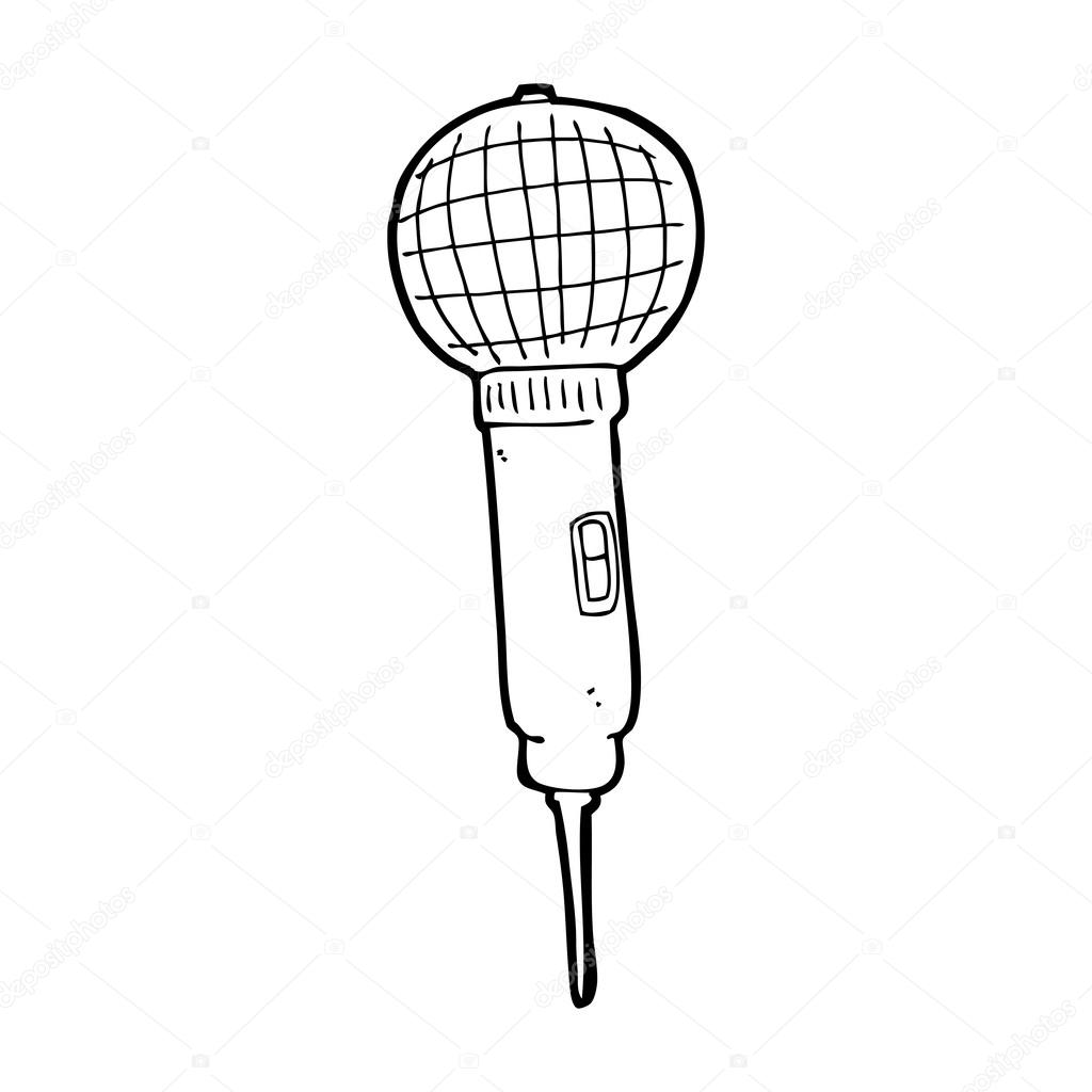 Microphone Drawing