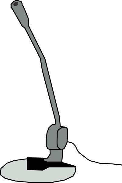 401x599 Microphone Clip Art Free Vector In Open Office Drawing