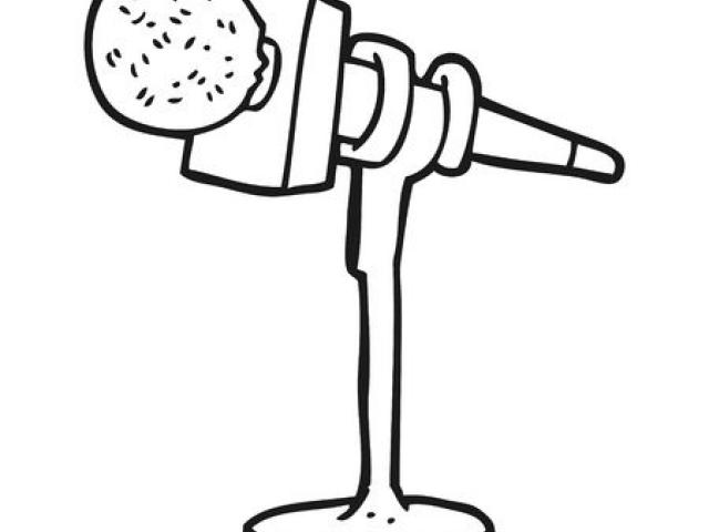 640x480 Free Drawn Microphone, Download Free Clip Art