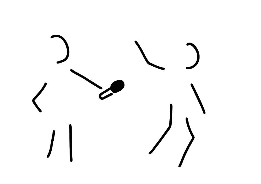 900x635 Journalist Microphone Drawing