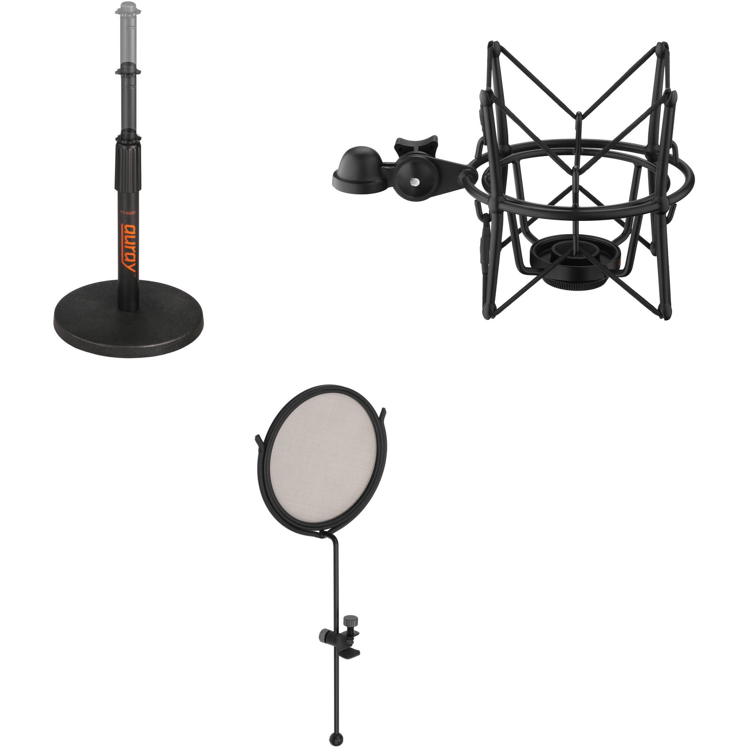 2500x2500 auray tt telescoping tabletop microphone stand kit