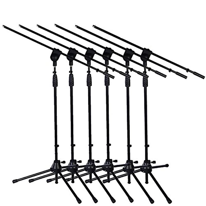 800x800 Lyxpro Pack Of Tripod Boom Floor Microphone Stand Reverb