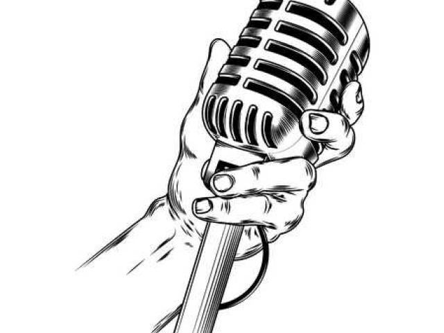 Microphone Tattoo Drawings | Free download on ClipArtMag