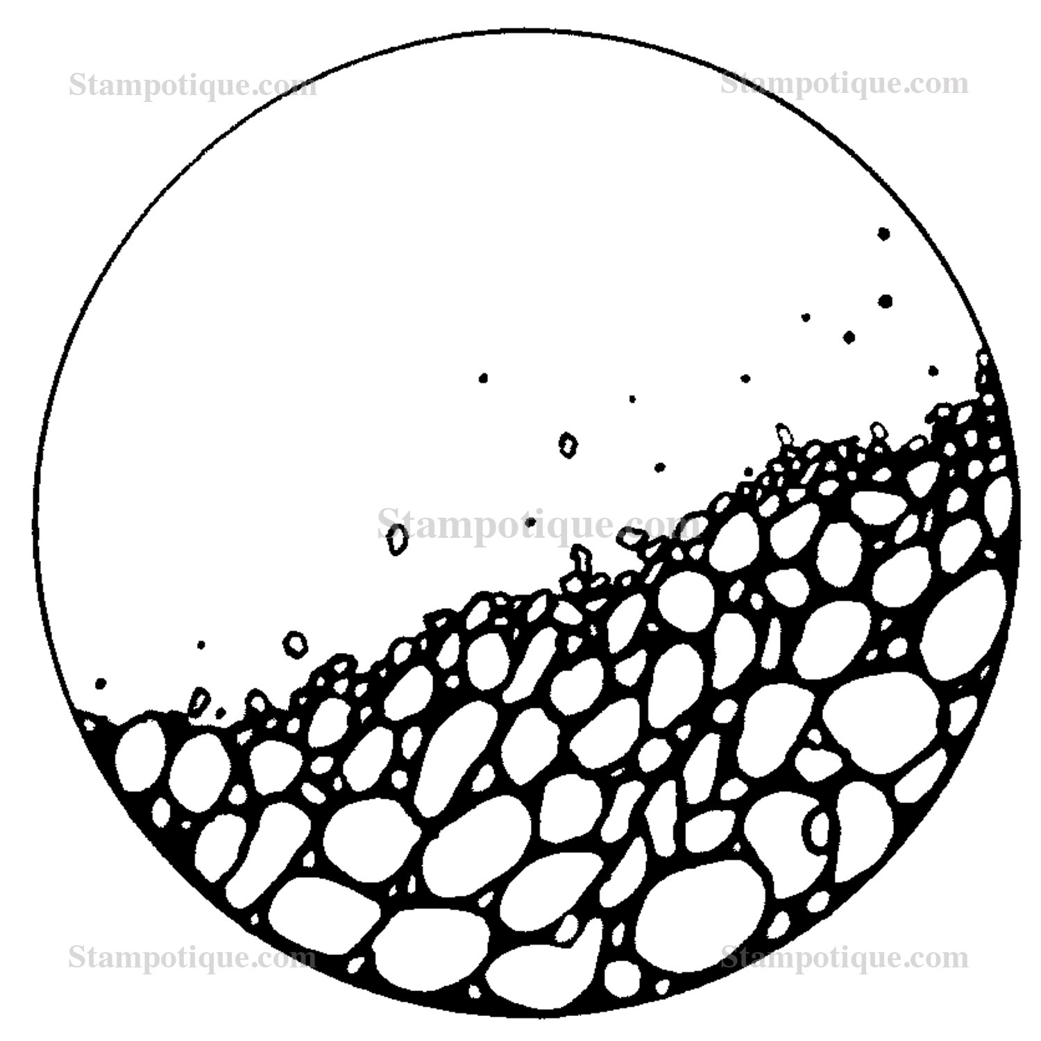 Microscope Drawing Circles