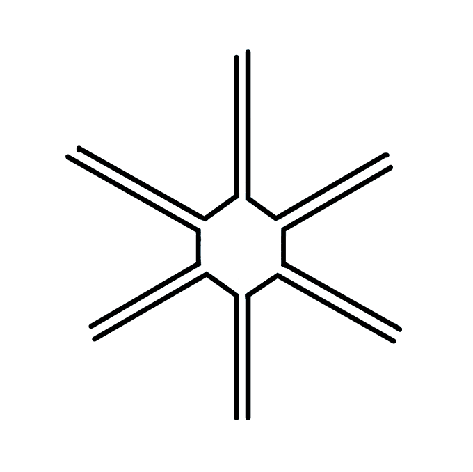 680x678 How To Draw A Snowflake