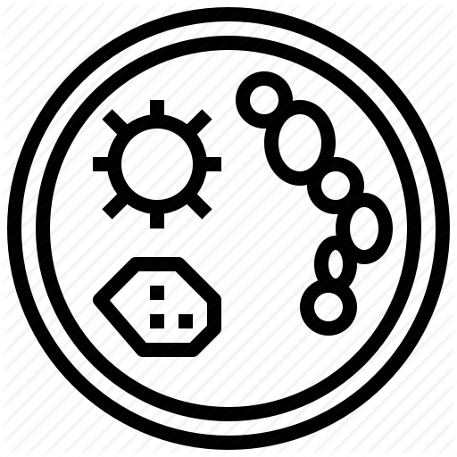 512x512 Education, Healthcare, Loupe, Medical, Microbiology, Microscope Icon