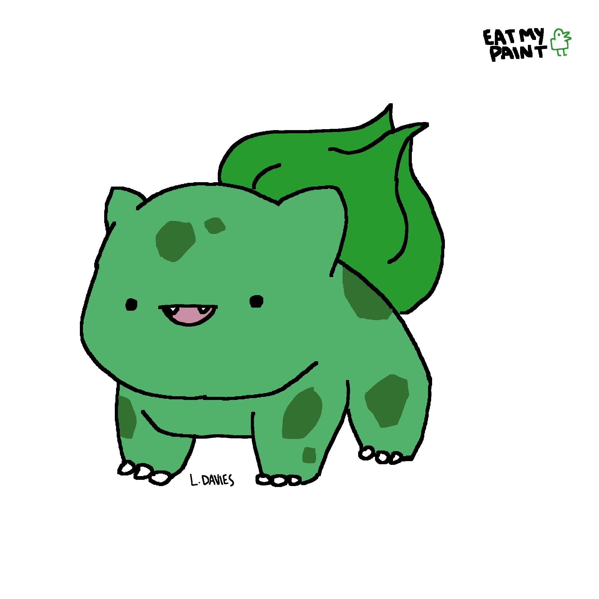 1920x1920 Drawing A Pokemon In Microsoft Paint Every Week Pokemon