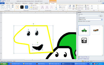 350x219 Make Your Own Clipart Using Microsoft Word Drawing Tools
