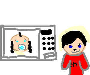 300x250 Microwave Drawing Cartoon Huge Freebie! Download For Powerpoint