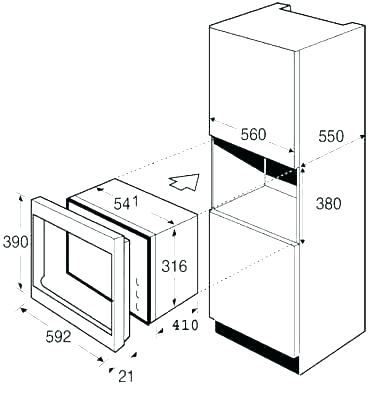 375x393 built in oven sizes double built in wall oven integrated microwave
