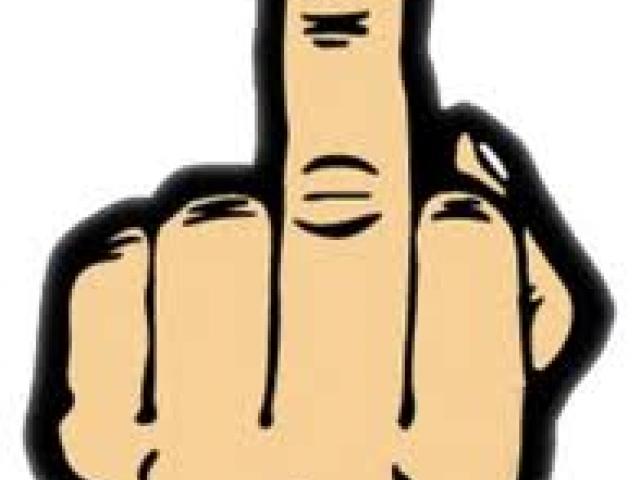 640x480 Middle Finger Drawing Free Download Clip Art