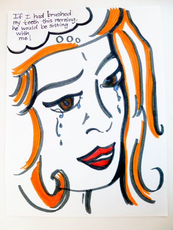 350x467 create a lichtenstein comic activity