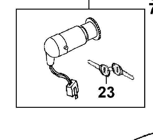 493x452 new lock and key ignition switch strider midi mobility