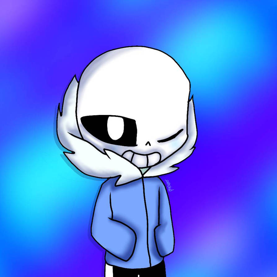 894x894 A Drawing Of Sans