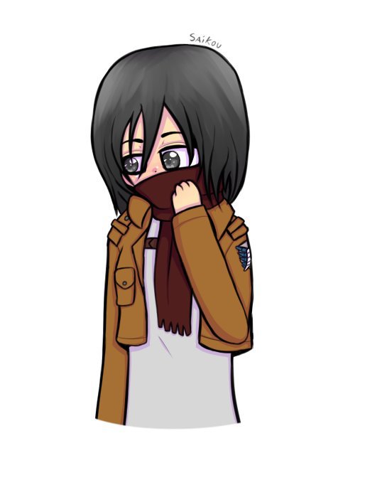 514x675 mikasa + attack on titan amino