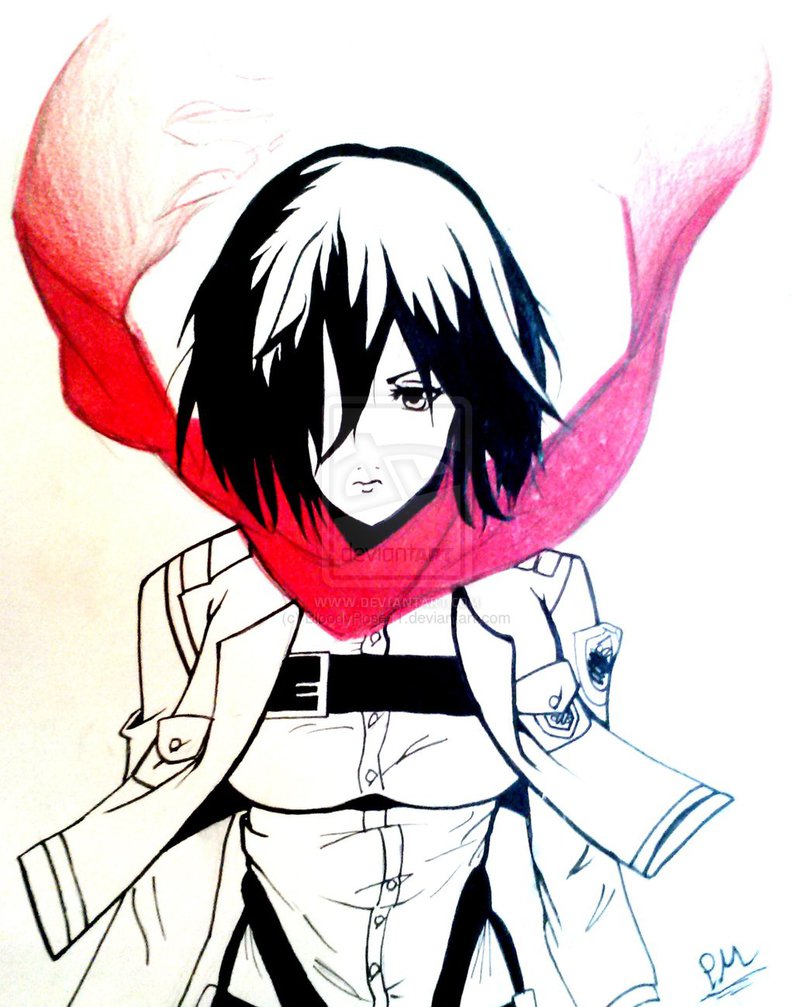 794x1007 mikasa ackerman
