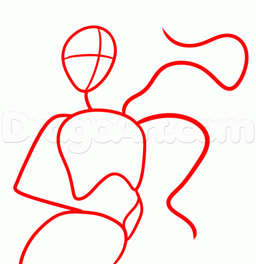 834x862 draw mikasa from attack on titan, step