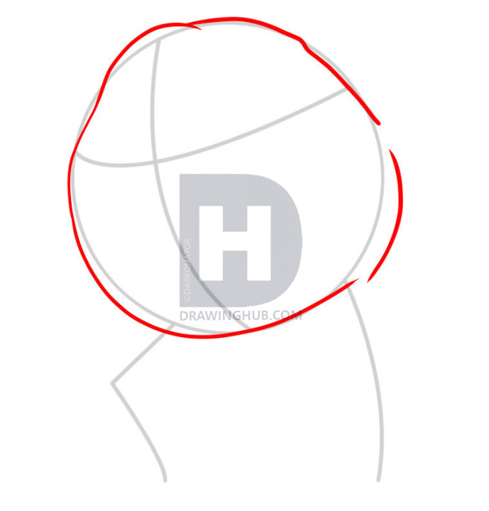 689x720 How To Draw Mike Wazowski, Step