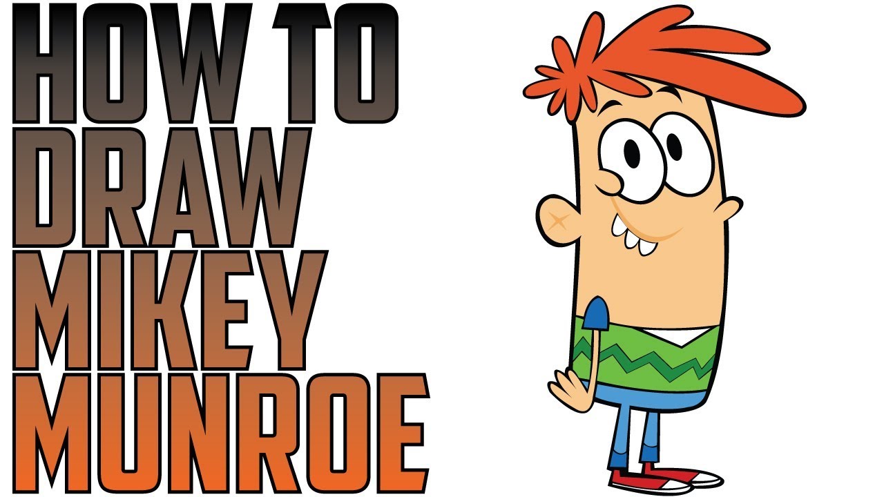 1280x720 How To Draw Mikey Munroe From Bunsen Is A Beast Kids Drawing