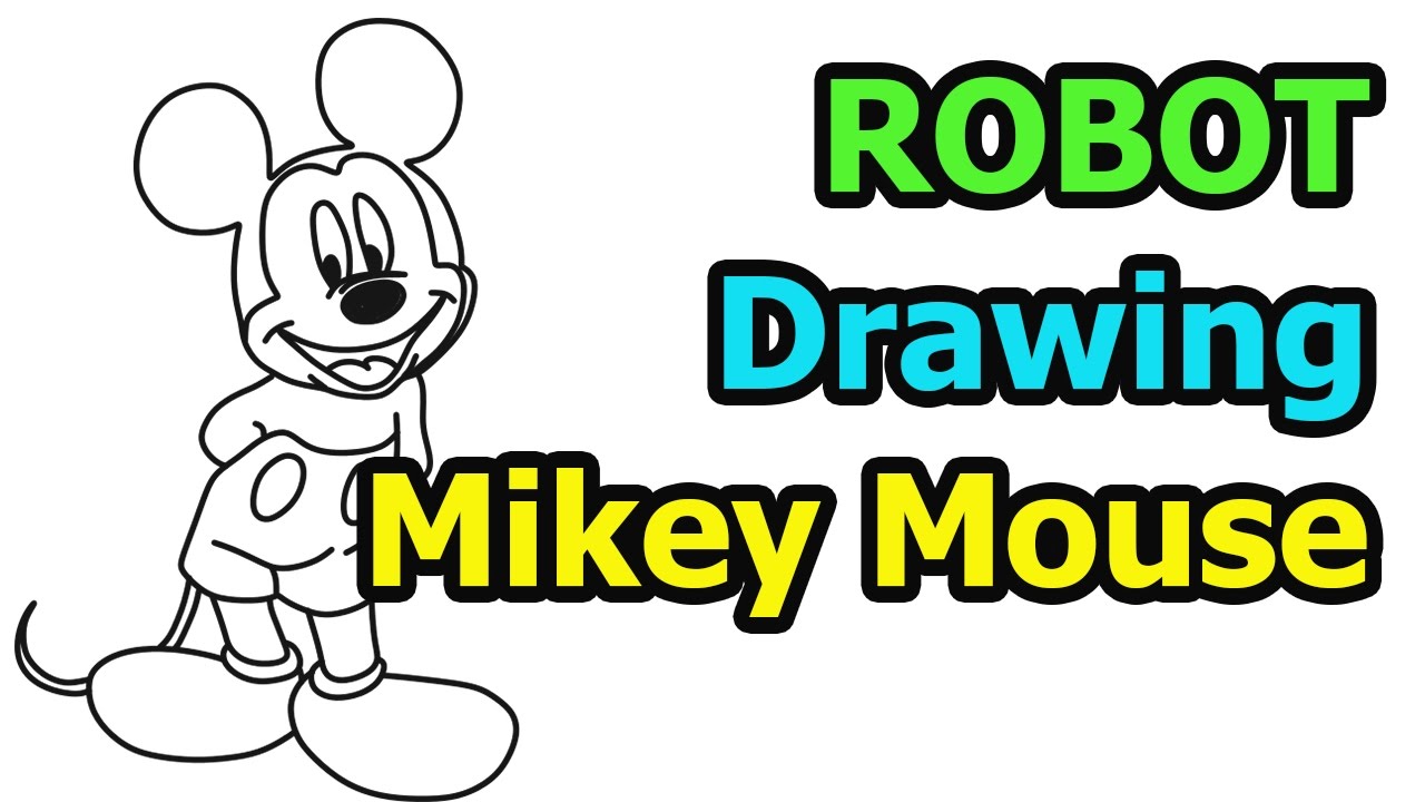 1280x720 How To Draw Mikey Mouse Quick Easy