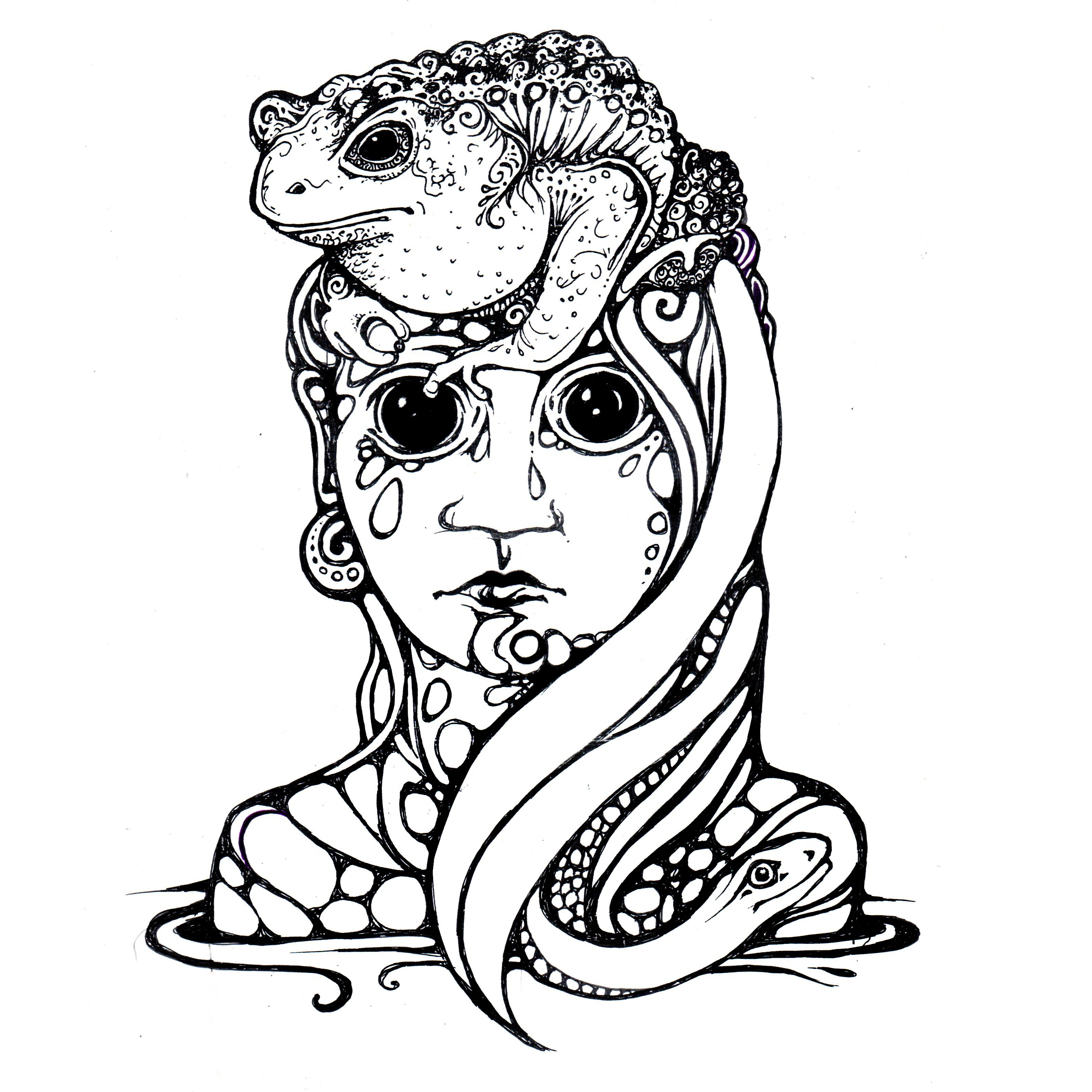 3192x3192 Drawing Azulita's Art Design