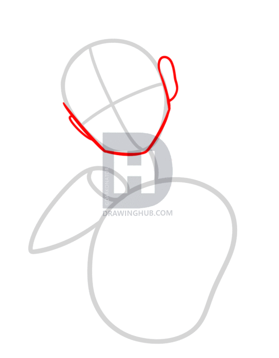 560x720 How To Draw Anime Miley Cyrus, Step