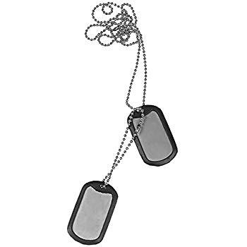 350x350 Customized Military Dog Tags