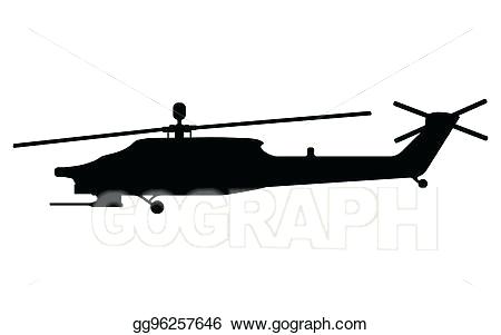 450x301 Military Helicopter Drawing