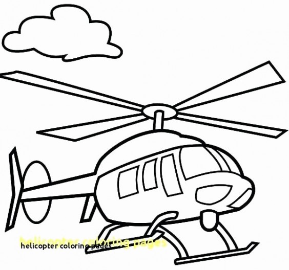 564x528 Helicopter Coloring Pages