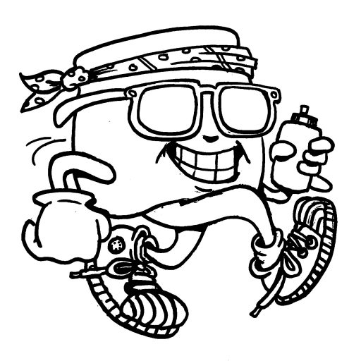 512x512 Military Marshmallow Man Fun Run