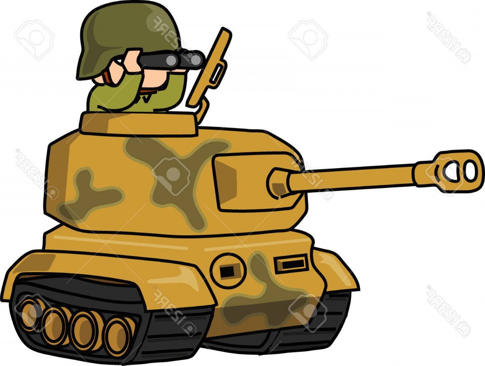 1560x1179 Military Tank Vector Art Soidergi