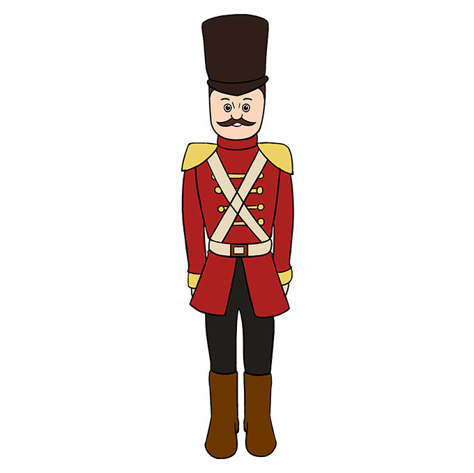 680x678 How To Draw A Nutcracker