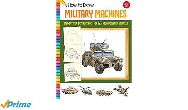 600x350 How To Draw Military Machines Step
