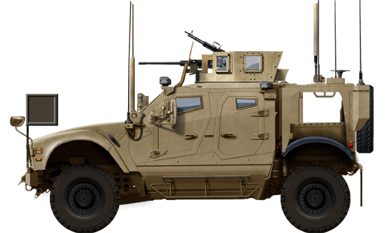 562x340 Standard Oshkosh Mat V Sxb Vehicle Armed With A Army