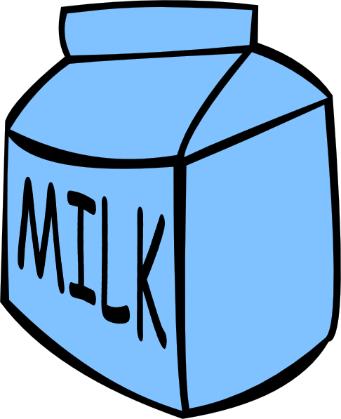 486x597 Glass Of Milk Drawing