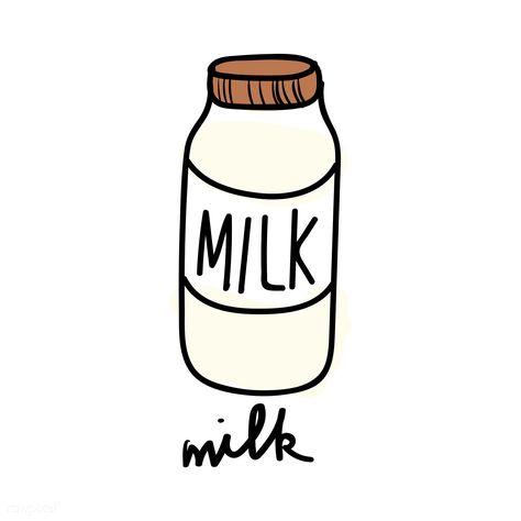 474x474 illustration of milk bottle vector drawing illus in milk
