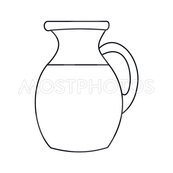 Milk Jug Drawing | Free download on ClipArtMag