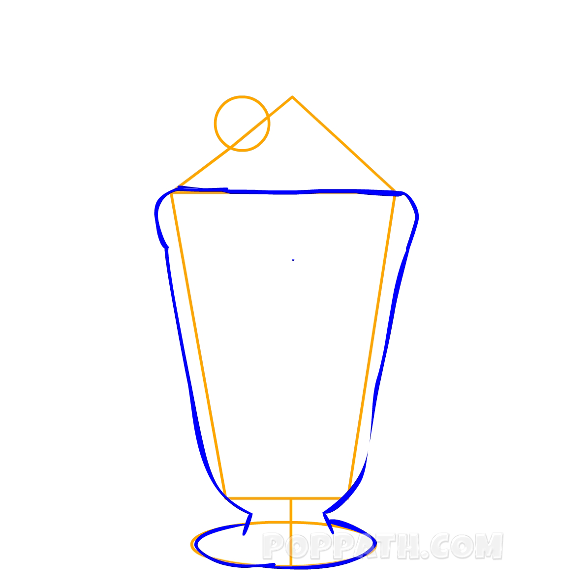 1195x1195 How To Draw A Milkshake Pop Path