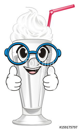 305x500 Milkshake, Milk, Cocktail, Ice Cream, Glass, Cream, Tube, Drinks