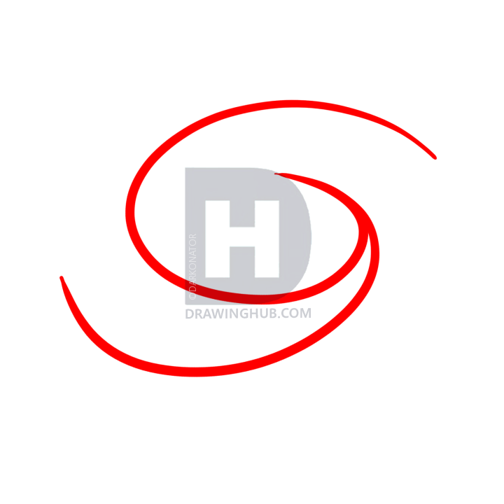 720x720 How To Draw The Galaxy, Step