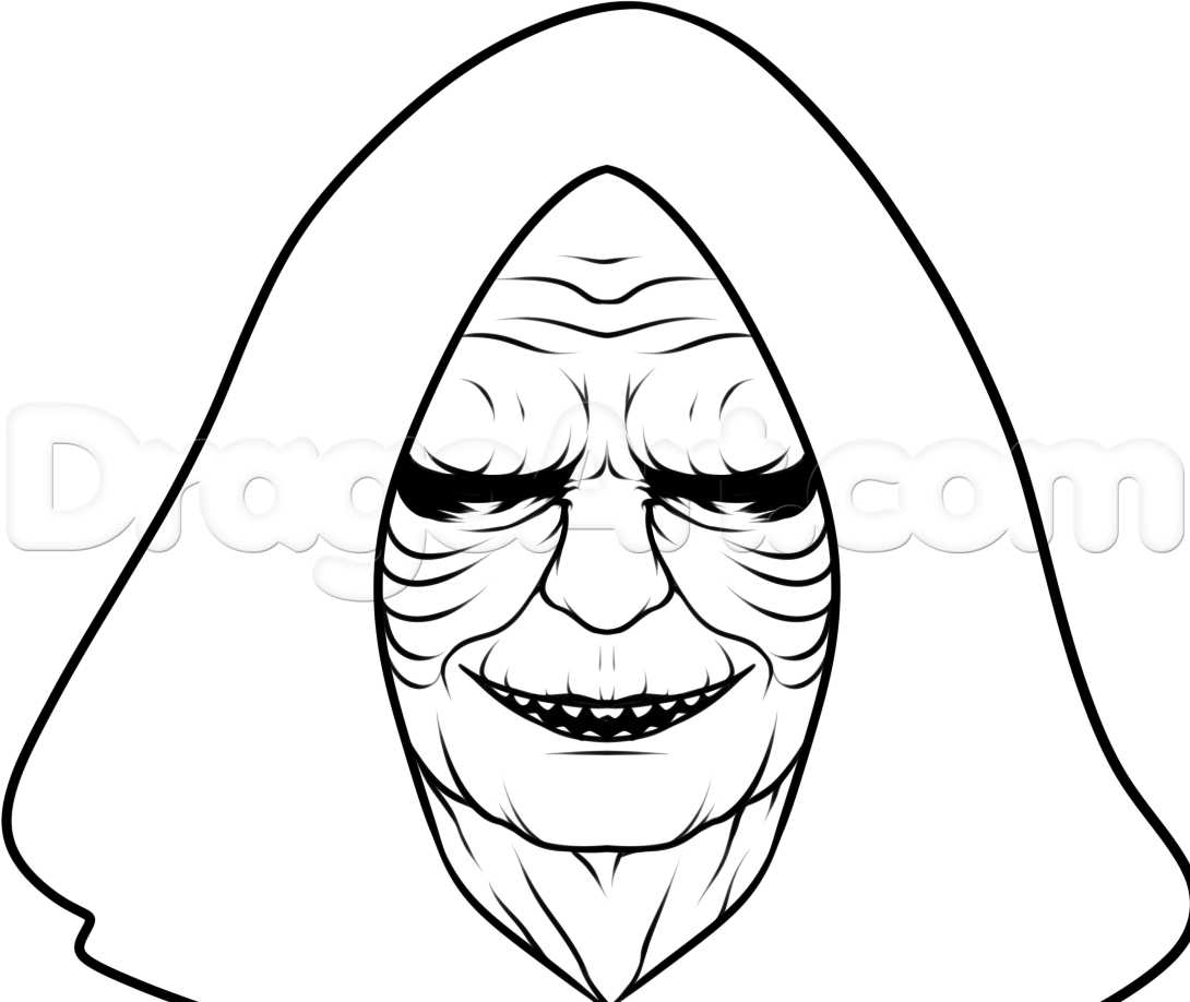 1090x918 Draw The Sith Lord Easy, Step