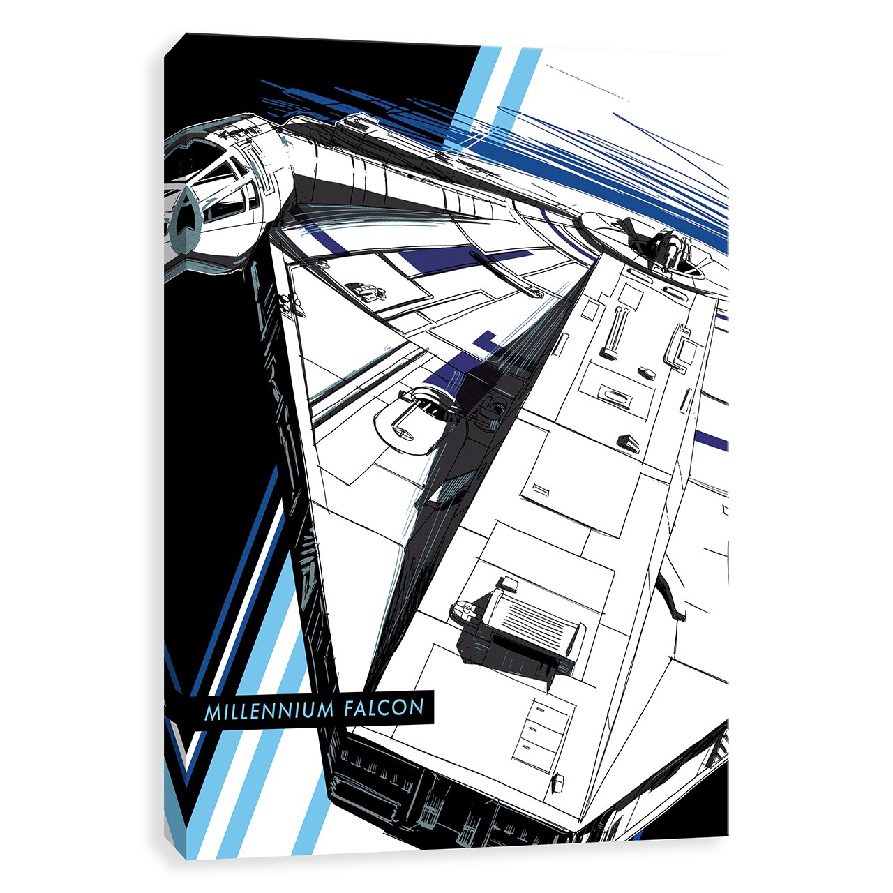 1280x1280 Solo Millennium Falcon