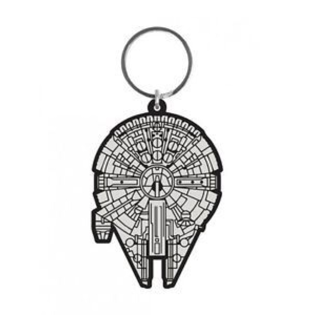 1024x1024 star wars millennium falcon keyring