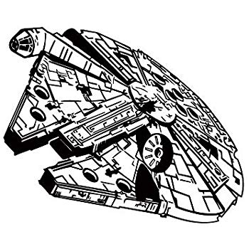 350x350 Wall Decals Vinyl Sticker Decal Star Wars Millennium