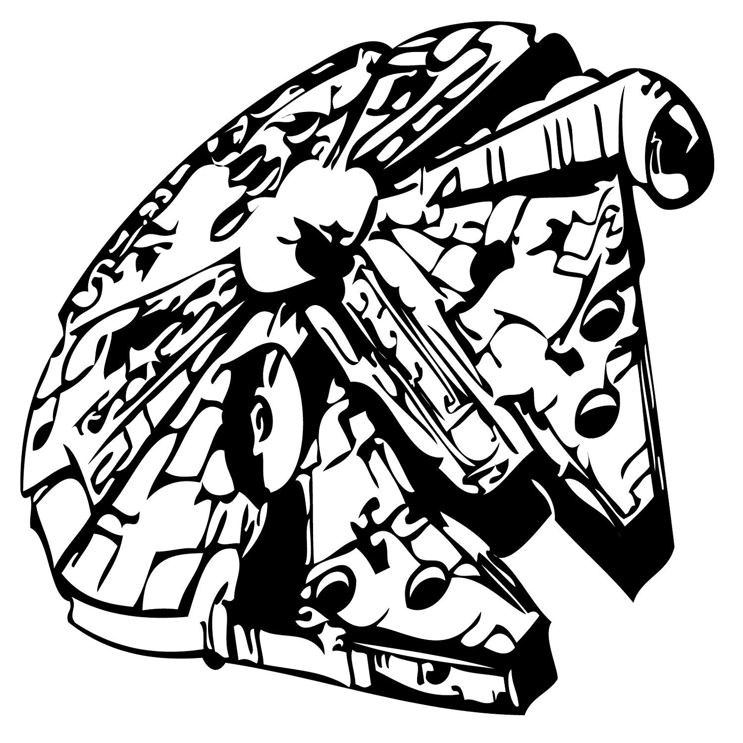 1500x1500 gsstarwars millenium falcon space ship star wars size cm x