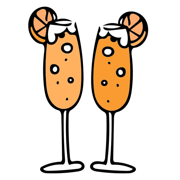 600x600 mimosa drawing