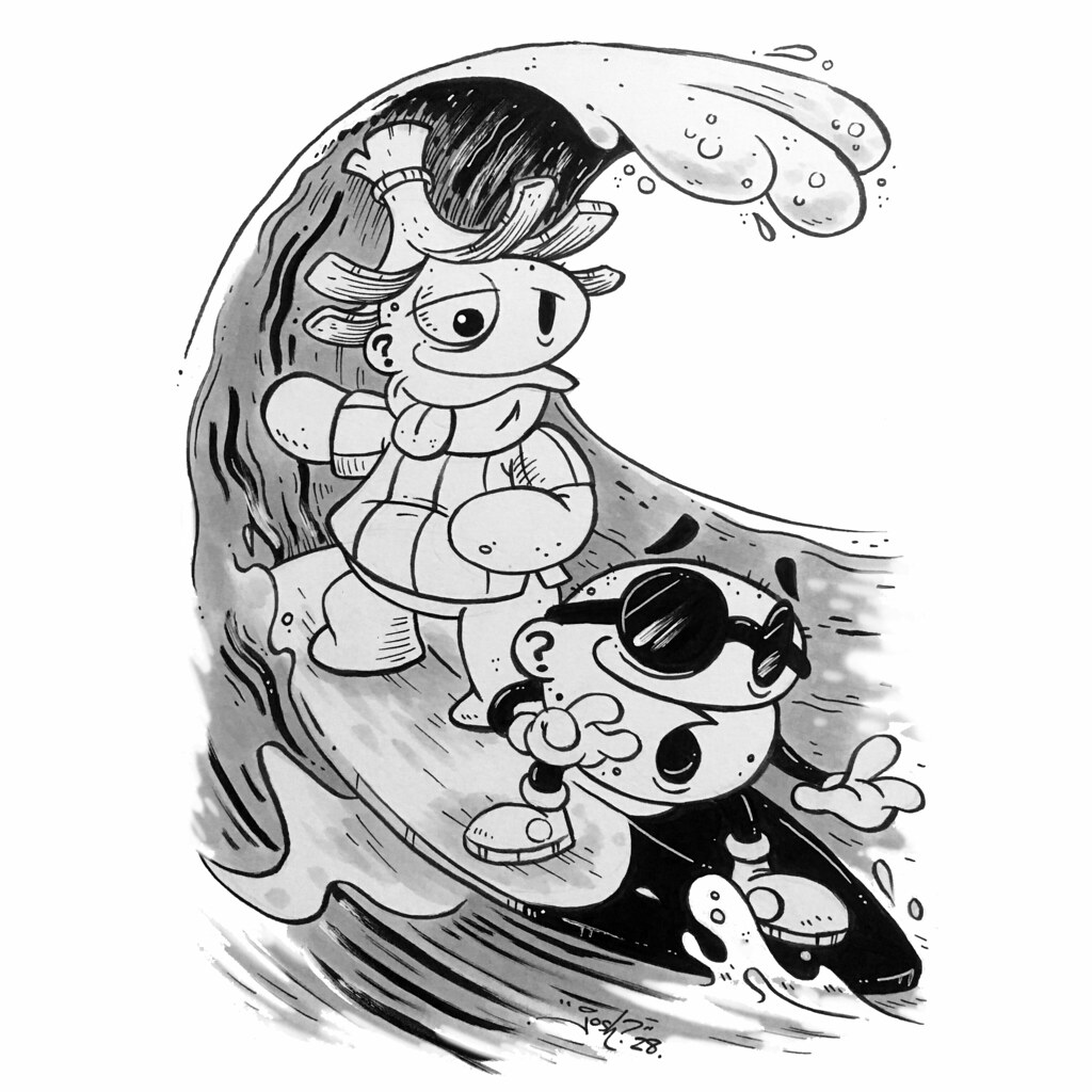 1024x1024 The World's Best Photos Of Drawing And Inktober