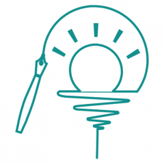 240x240 drawing for mindfulness